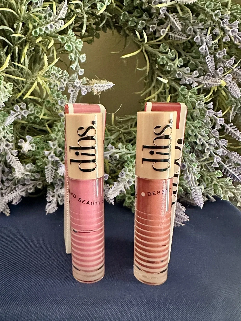 2 DIBS Glossy Balms.  BNIB